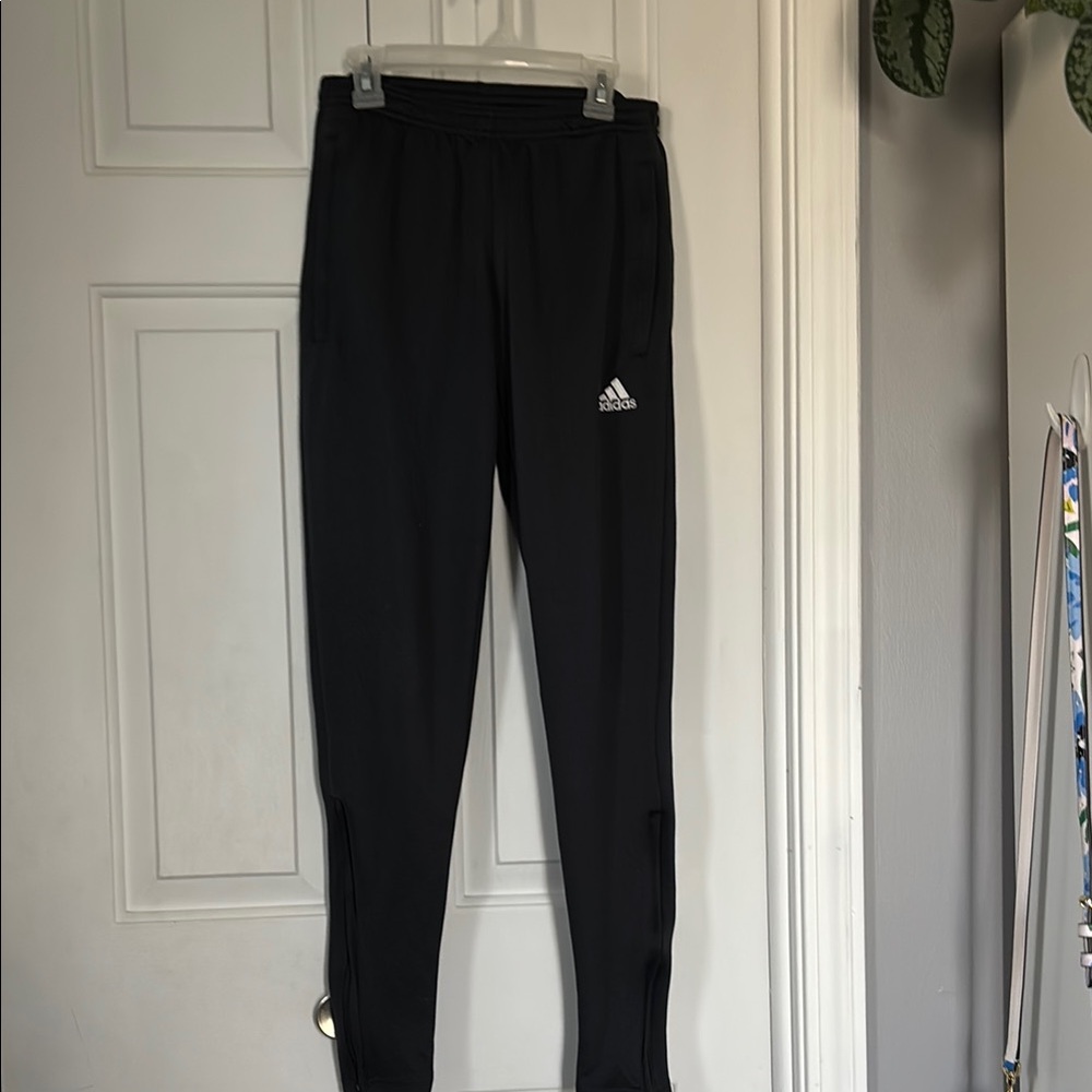Adidas dark Black Athletic Track Pants